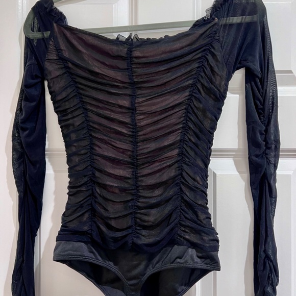Majorelle Ruched Bodysuit - Picture 3 of 4
